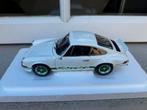 1:18 Porsche 911 Carrera RS wit-groen 1973 Autoart 78031, Hobby en Vrije tijd, Modelauto's | 1:18, Auto, Autoart, Nieuw, Ophalen of Verzenden