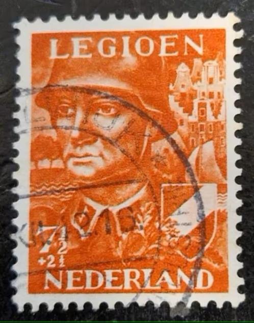 Nederland 1942 - nvph 402 - Legioen -ab, Postzegels en Munten, Postzegels | Nederland, Gestempeld, Na 1940, Verzenden