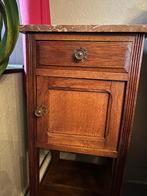 Nachtkastje antiek, Huis en Inrichting, Slaapkamer | Nachtkastjes, Ophalen, Gebruikt, Minder dan 45 cm, 70 cm of meer