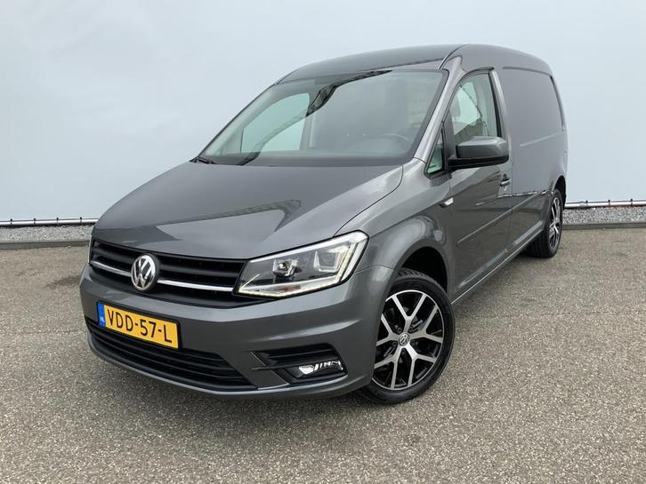 Volkswagen Caddy 2.0 TDI L2H1 AUTOMAAT BMT Maxi Exclusive Ed, Auto's, Bestelauto's, Bedrijf, Te koop, ABS, Adaptive Cruise Control