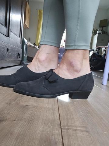 Zwarte leren muiljes Rieker met Gesp - Maat 41 beschikbaar voor biedingen