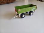 Vintage 1/32 trailer in gebruikt staat, Ophalen of Verzenden, Gebruikt, Tractor of Landbouw