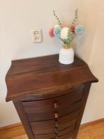 Leuk kastje met zes laatjes, Ophalen, Minder dan 50 cm, Gebruikt, Met lade(s)