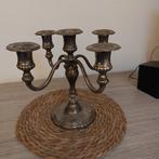 Zilveren kandelaar, Antiek en Kunst, Ophalen, Zilver