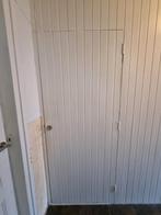 Houten Deur, Doe-het-zelf en Verbouw, Deuren en Horren, Ophalen, Gebruikt, Binnendeur, 200 tot 215 cm