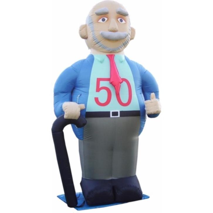 Opblaasbare Abraham huren in Hellevoetsluis – €28,50 per dag, Hobby en Vrije tijd, Feestartikelen | Verhuur, Zo goed als nieuw