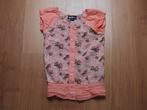 Villa Happ leuke roze blouse me bloemetjes maat 4-5 jaar, Villa Happ, Gebruikt, Meisje, Overhemd of Blouse
