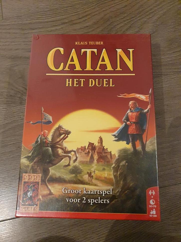 Catan Het Duel - Nieuw in verpakking!, Hobby en Vrije tijd, Gezelschapsspellen | Bordspellen, Nieuw, Ophalen of Verzenden