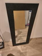 Barokke Zwarte Spiegel, Huis en Inrichting, Woonaccessoires | Spiegels, Ophalen, 100 tot 150 cm, Zo goed als nieuw, Rechthoekig