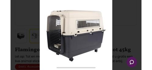 Honden reis bench XXL KLM approved, Dieren en Toebehoren, Hondenhokken, Zo goed als nieuw, Minder dan 65 cm, Ophalen of Verzenden