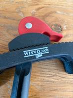 Wisvo werkbankklemmen. 4 stuks., Doe-het-zelf en Verbouw, Ophalen of Verzenden, Nieuw