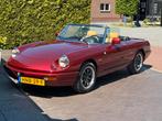 Uitmuttende  staat Alfa Romeo Spider 50.000km bj 92 Rood 2.0, Auto's, 1962 cc, Cabriolet, 400 kg, Spider