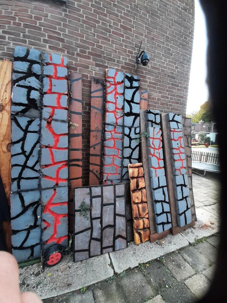 Halloween Decoratie Muren/Wanden - Gratis Ophalen, Hobby en Vrije tijd, Kostuums, Theaterbenodigdheden en LARP, Ophalen