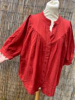 Cotton Club blouse terracotta maat S NIEUW, Kleding | Dames, Blouses en Tunieken, Overige kleuren, Nieuw, Ophalen of Verzenden