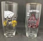 Retro limonade glazen, Verzamelen, Glas en Borrelglaasjes, Ophalen of Verzenden, Zo goed als nieuw, Frisdrankglas