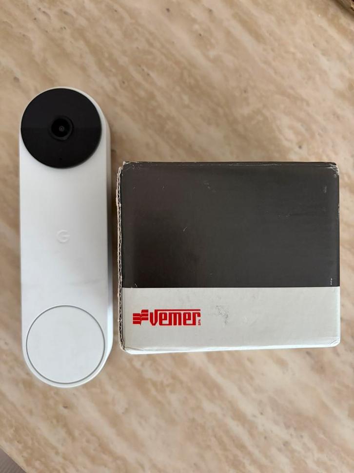 Google nest deurbel, Huis en Inrichting, Deurbellen, Zo goed als nieuw, Ophalen of Verzenden