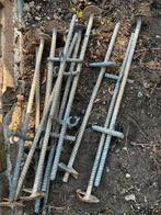 Boogtent Bogen + Grondankers, Tuin en Terras, Ophalen, Gebruikt, IJzer, Overige typen