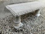 Decoratieve bank van massief gegoten steen, Tuin en Terras, Ophalen of Verzenden, Zo goed als nieuw, Overige materialen