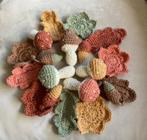 * gehaakt herfstblaadjes paddenstoelen eikel pastel HERFST, Verzenden, Nieuw, Haken, Overige typen