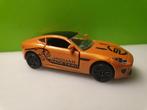 Majorette 293b - Jaguar F-type Race-taxi [oranje] 1/59, Ophalen of Verzenden, Gebruikt, Auto