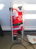 Kerstman op ladder met verlichting, Diversen, Kerst, Ophalen of Verzenden, Zo goed als nieuw