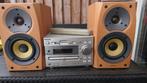 Sony stereo cd/md player, compact disc deck. Hcd-md313, Ophalen of Verzenden, Gebruikt, Speakers, Sony