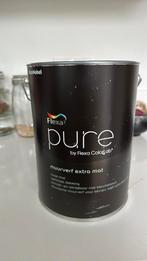 5L Flexa muurverf Full Olive extra mat, Minder dan 5 liter, Ophalen of Verzenden, Zo goed als nieuw, Verf