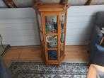 Vitrine kastje met dienblad, Huis en Inrichting, Kasten | Vitrinekasten, Ophalen, 50 tot 100 cm, Zo goed als nieuw, Minder dan 100 cm