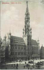 Bruxelles (Brussel) – Hôtel de Ville (Stadhuis)., Ophalen of Verzenden, Voor 1920, Gelopen, Brussel (Gewest)