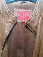 Guess Camel Faux Leather Jacket, Guess, Bruin, Zo goed als nieuw, Ophalen