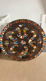 Decoratief schild uit Suriname, handgemaakt, Antiek en Kunst, Ophalen of Verzenden