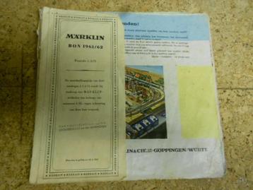 Märklin catalogus 1961 - 1962 beschikbaar voor biedingen