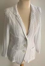 ML Collections blazer maat 42, Wit, Maat 42/44 (L), Nieuw, Ophalen of Verzenden