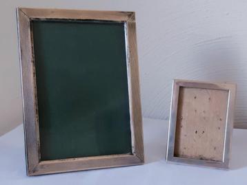 2 Fotolijsten Zilver gekeurd beschikbaar voor biedingen