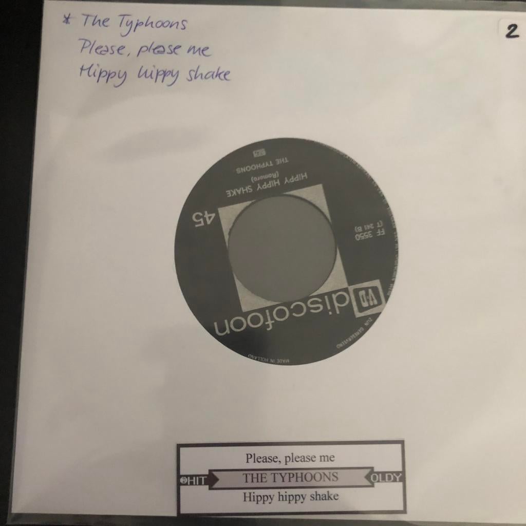 The Typhoons - Zeldzame Single uit Nederland, Cd's en Dvd's, Vinyl Singles, Ophalen of Verzenden, Zo goed als nieuw, Pop
