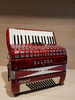 Balzer Mozart 32/72 made in Italy slechts 6,4 kg 2 jaar gar, Gebruikt, 72-bas, Toetsaccordeon, Met riemen