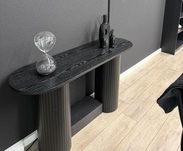 Bianca console tafel sidetabe – zwart – 130x40 cm  beschikbaar voor biedingen