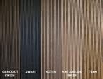 Verhuisactie: donker walnoot wandpanelen 60 x 280/300 ACTIE, Akupanelstoer, J.P.C Leinweberstraat 58, Nieuw, Ophalen of Verzenden