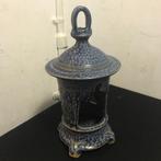 Keramiek: 'Lantaarn'...kleur grijs - blauw, Ophalen of Verzenden