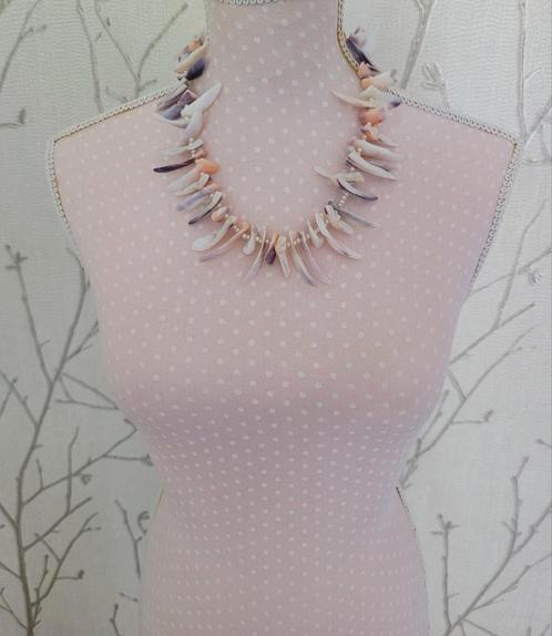 Ketting, Sieraden, Tassen en Uiterlijk, Kettingen, Zo goed als nieuw, Overige materialen, Ophalen of Verzenden