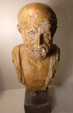 Beeld 50 cm Hypocrates, Antiek en Kunst, Kunst | Beelden en Houtsnijwerken, Ophalen of Verzenden