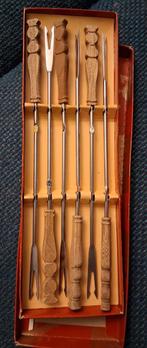 6x fondue vorken forks, Huis en Inrichting, Ophalen, Rvs of Chroom