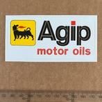 sticker agip, Verzenden, Zo goed als nieuw