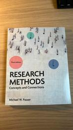 Research methods concepts and connections, Ophalen of Verzenden, Nieuw, Michael W. Passer