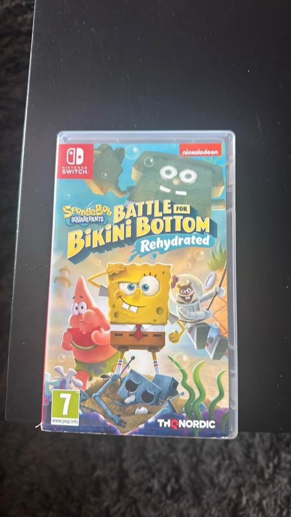 SpongeBob SquarePants: Battle for Bikini Bottom Rehydrated, Spelcomputers en Games, Games | Nintendo Switch, Zo goed als nieuw