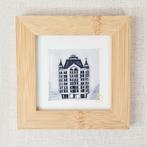 Ets Het Witte Huis Rotterdam 10x10 cm, Minder dan 50 cm, Oorspronkelijke maker, Nieuw, Ophalen of Verzenden
