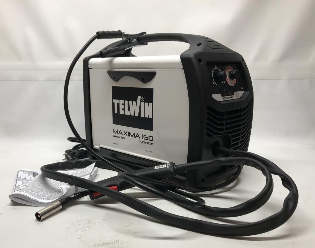 Lasapparaat, Telwin Maxima 160 Synergic, 230 volt, 150 Amp, Doe-het-zelf en Verbouw, Gereedschap | Lasapparaten, Nieuw, Co2, Minder dan 150 ampère