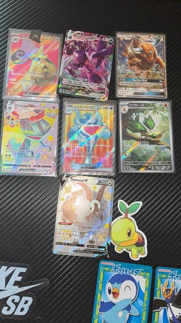 Lot full art Alternate art AR’s, rares, shinys pokemon beschikbaar voor biedingen