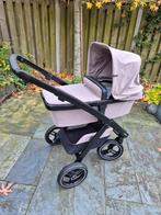 Dubatti Two 2-in-1 Kinderwagen - Zwart/Taupe, Kinderen en Baby's, Kinderwagens en Combinaties, Zo goed als nieuw, Combiwagen, Verstelbare duwstang