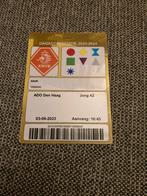DAGACCREDITATIE ADO DEN HAAG-JONG AZ 23-24, Ophalen of Verzenden, Zo goed als nieuw, Overige binnenlandse clubs, Overige typen